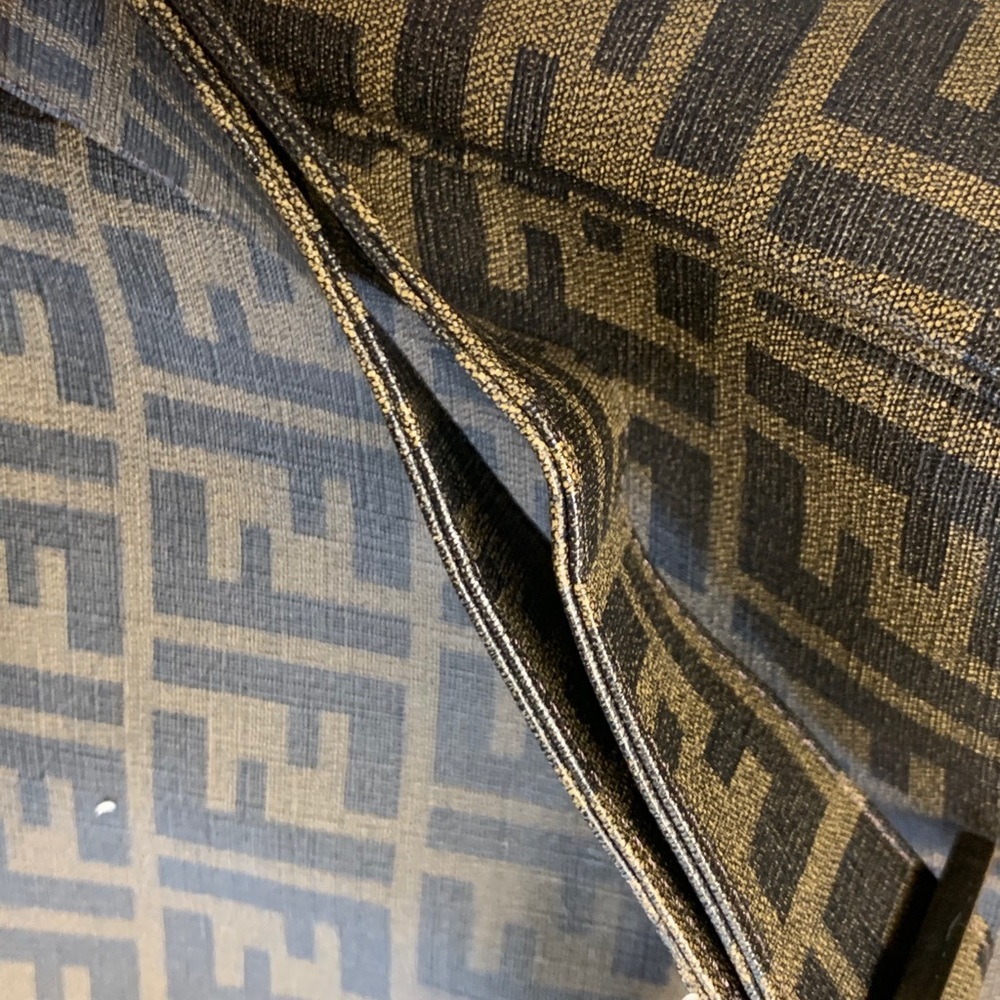 Fendi Zucca Monogram Canvas Messenger Bag - Picture 11 of 12